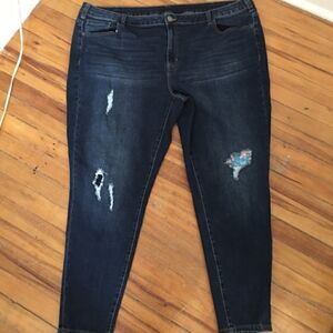 Venezia Stretch Skinny Jeans!PLUS SIZE 28